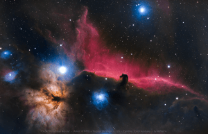 Horsehead Nebula (IC 434) silhouette – astrophotography by Junrui Ye