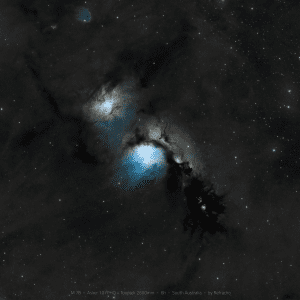 Messier 78 “Casper the Friendly Ghost” Nebula – astrophotography by Junrui Ye