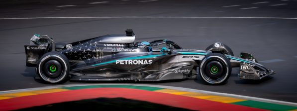 Mercedes AMG No. 63 driven by Russell – motorsport photography by Junrui Ye