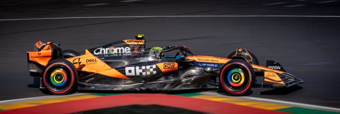 F1 McLaren No. 4 driven by Norris – motorsport photography by Junrui Ye