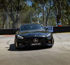 Mercedes AMG GT 63 captured with driver Botas – motorsport photography by Junrui Ye