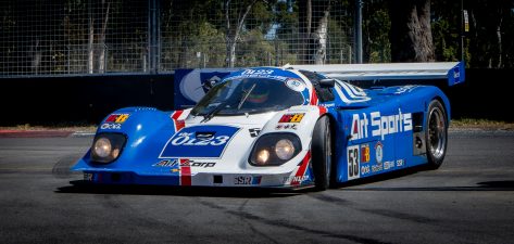 Porsche 962 in motion – motorsport photography by Junrui Ye