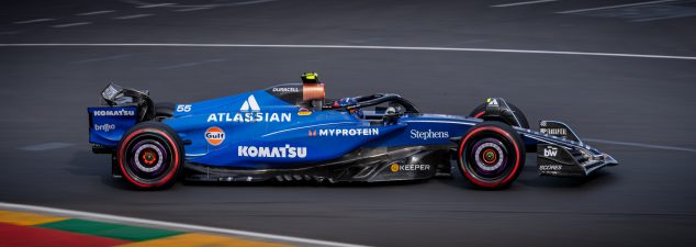 Williams No. 55 driven by Sainz – motorsport photography by Junrui Ye