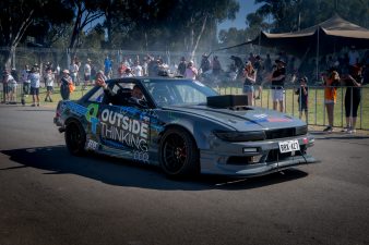 Drifting car in motion – motorsport photography by Junrui Ye