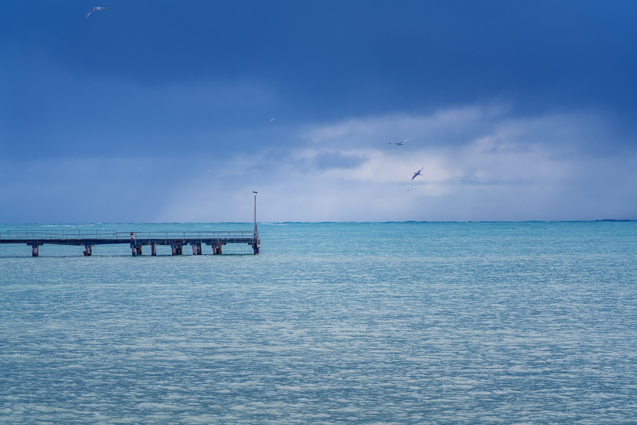 Robe Jetty – landscape photography by Junrui Ye