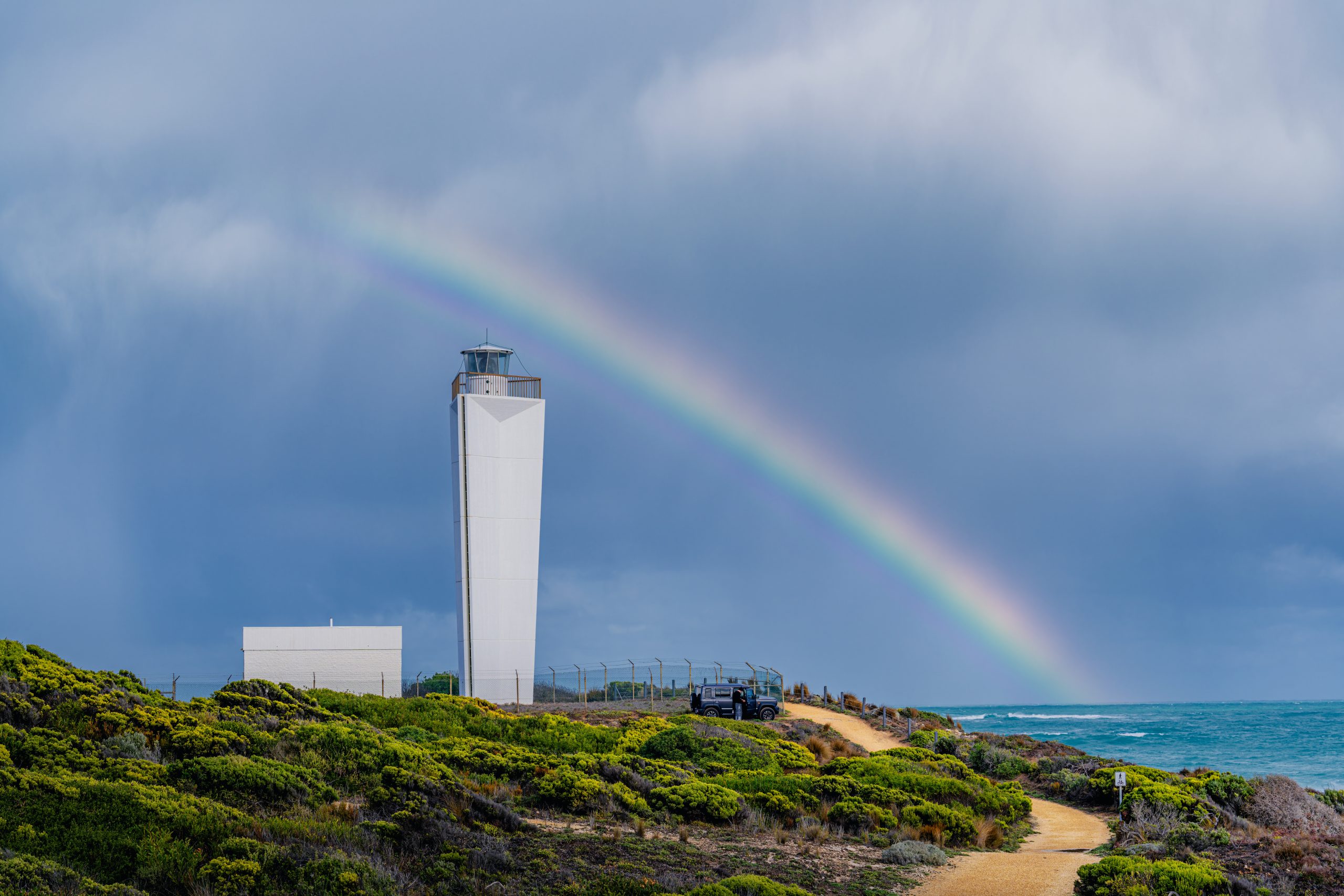 Robe Lighthouse – landscape photography by Junrui Ye