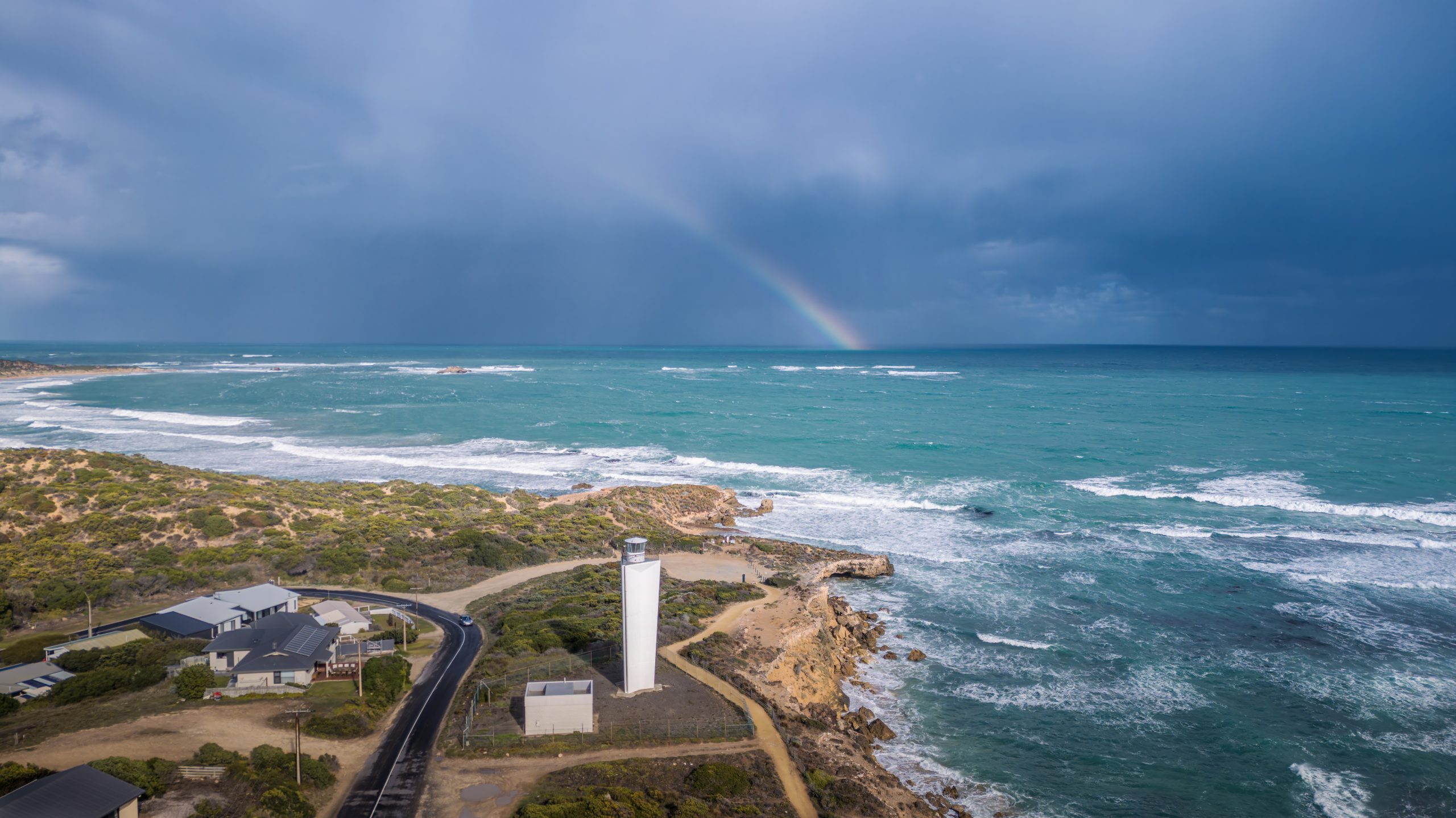 Robe Lighthouse – landscape photography by Junrui Ye