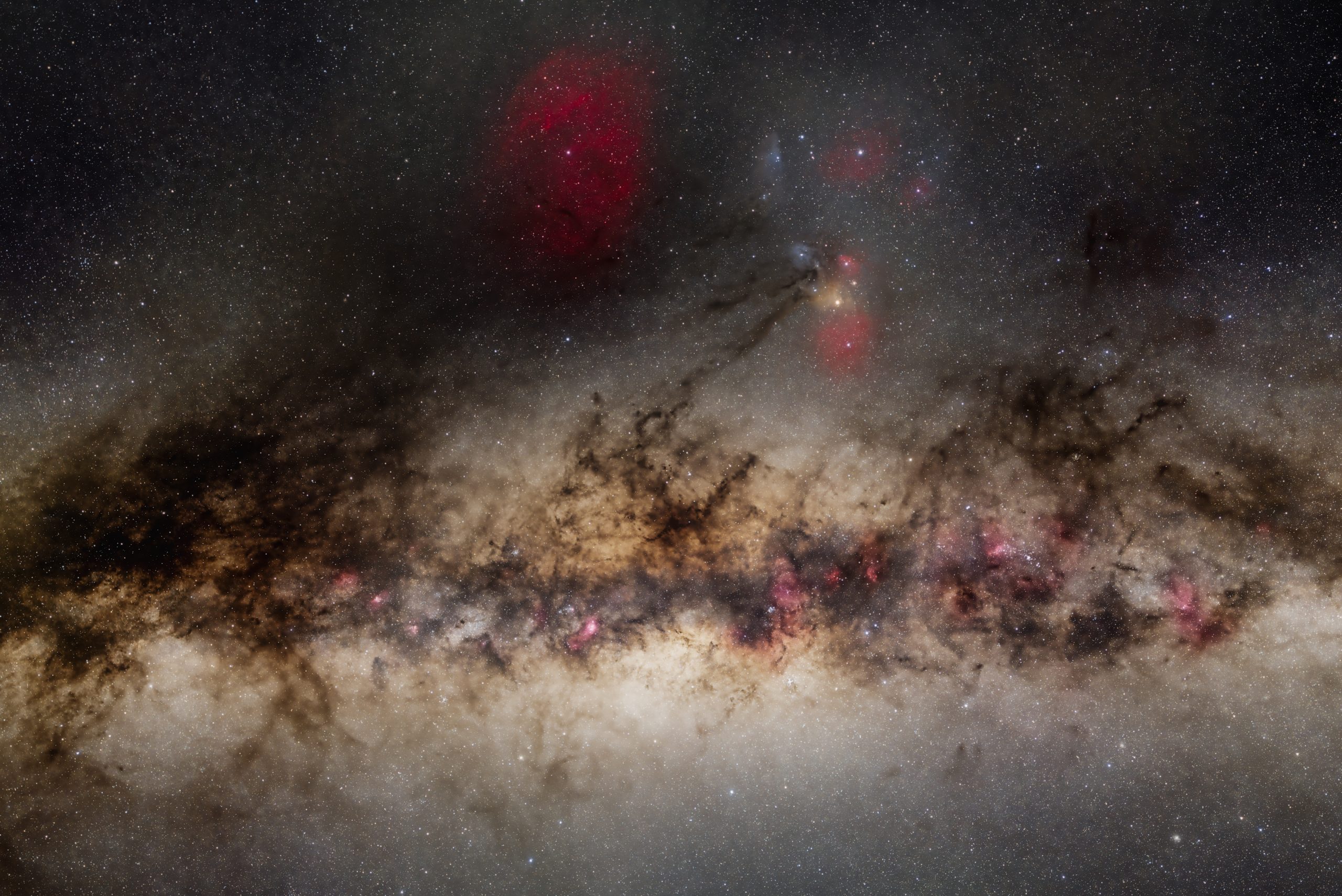 Milky Way Galactic Center, 2025.7.27 Galactic Center of the Milky Way galaxy – starry sky photography by Junrui Ye