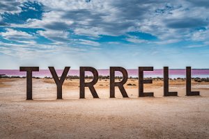 Lake Tyrrell salt lake icon – landscape photography by Junrui Ye