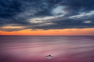 Lake Tyrrell salt lake long time exposure – landscape photography by Junrui Ye